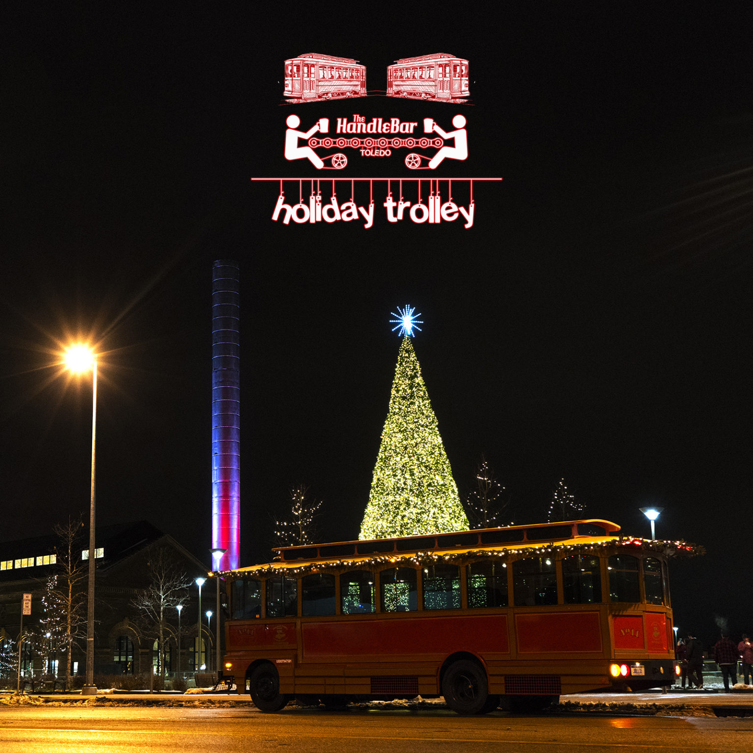 Holiday Trolley HandleBar Toledo